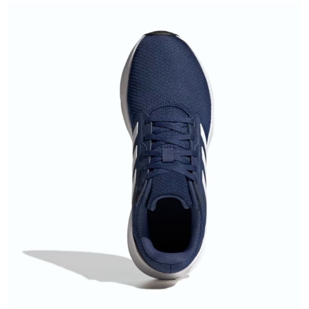 Adidas Men's Tech Indigo Cloud White Legend Ink Galaxy 6 Running Shoes Size 9 - Picture 13 of 14
